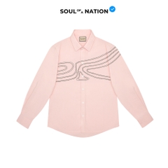 Áo Sơ Mi Thêu Ruy Băng Thủ Công - Ruộng Bậc Thang