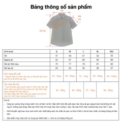 Áo Sơ Mi Tay Ngắn - Đính Gấu Bông