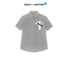 Áo Sơ Mi Tay Ngắn - Gấu / Thỏ Soul of a Nation