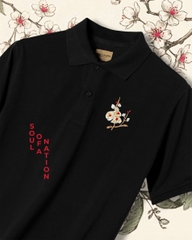 Áo Polo Thêu Ruy Băng Thủ Công - Mai Hoa Như Ý