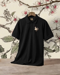 Áo Polo Thêu Ruy Băng Thủ Công - Mai Hoa Như Ý