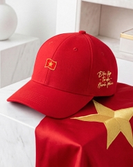 Nón Lưỡi Trai - Thêu Quốc Kỳ Việt Nam