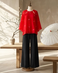 Combo Áo Yếm + Quần Trouser Nữ