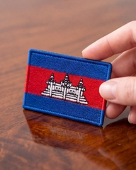 Patch Thêu - Cờ Campuchia