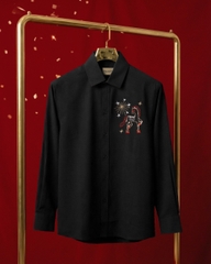 Áo Sơ Mi - Thêu Bính Ngọ Phồn Hoa