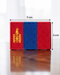 Patch Thêu - Cờ Mông Cổ