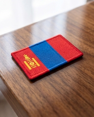 Patch Thêu - Cờ Mông Cổ