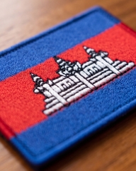 Patch Thêu - Cờ Campuchia