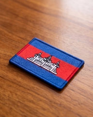 Patch Thêu - Cờ Campuchia