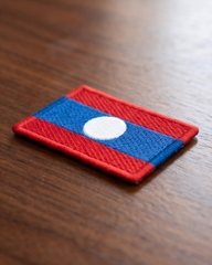 Patch Thêu - Cờ Lào