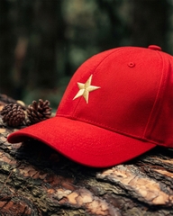 Nón lưỡi trai - Thêu Sao Vàng Kim Tuyến Việt Nam