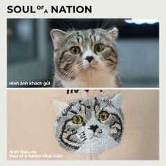 Dự án thêu pet mèo Hổ
