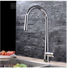 Vòi rửa bát nóng lạnh dây rút Roslerer RL-168
