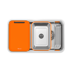 Chậu rửa bát Konox Tari 8047SU