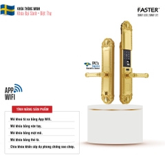 KHÓA CỬA ĐẠI SẢNH FASTER FS039-1 24K