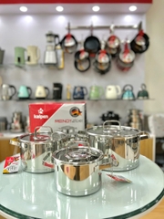 BỘ NỒI INOX 3 LỚP LIỀN KHỐI KALPEN EMER EM1