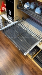 Giá bát cố định Eurogold inox 304 nan Oval -  EPV80