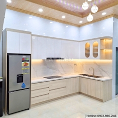 Nội Thất Phòng Bếp Cô Yến Vĩnh Thuận NTPB-118