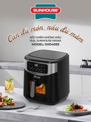 Nồi chiên không dầu 10.5L Sunhouse Mama SHD4093