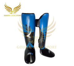 Giáp võ thuật Bảo vệ ống chân liền mu bàn chân Muay Kickboxing BN Fight chính hãng