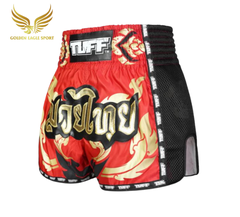 Quần TUFF Muay Thai "Kanok Yantra in Burgundy" QMTUFF - 013 chính hãng Thái Lan