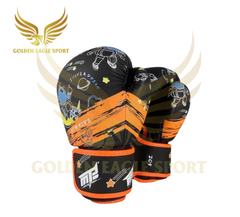 Găng tay boxing mini màu đen MTB trẻ em 6oz 6.0 new cá tính new 2025