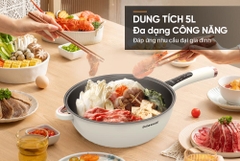 Chảo điện đa năng 5L Sunhouse SHD4555
