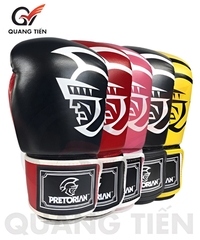 Găng tay boxing võ thuật Pretorian đen đỏ chính hãng