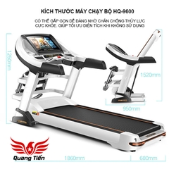 Máy chạy bộ điện đa năng HQ 9600 QT402