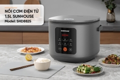 Nồi cơm điện tử 1.5L Sunhouse SHD8825