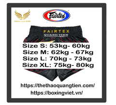 Quần Muay Thai Fairtex – BS1915 “CLUBBER”