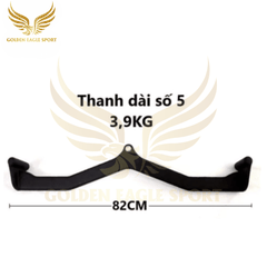 Bộ Power Grip 5 thanh kéo lưng xô kéo row, lat pull down nhập khẩu