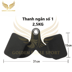 Bộ Power Grip 5 thanh kéo lưng xô kéo row, lat pull down nhập khẩu