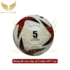 Quả Bóng Đá cao cấp số 5 AFF Cup (Bóng đúc cao cấp loại 1) - ( tặng kèm kim bơm và lưới đựng bóng )