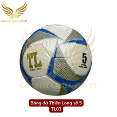 Quả bóng đá Thiên Long số 5 Hoa ( tặng kèm kim bơm và lưới đựng bóng )