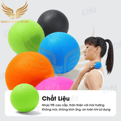 Bóng mátxa đơn trơn mềm các màu