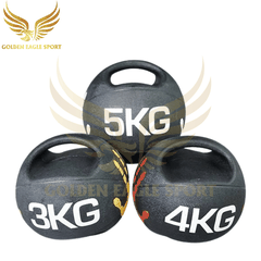 Bóng Tạ Cao Su Thể Lực Có Tay Cầm đủ loại từ 3-10kg (Sản phẩm có thể khác màu sắc minh hoạ)