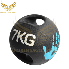 Bóng Tạ Cao Su Thể Lực Có Tay Cầm đủ loại từ 3-10kg (Sản phẩm có thể khác màu sắc minh hoạ)