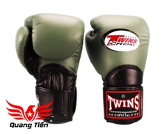 Găng Tay Boxing Twins BGVL11 – OLIVE BLACK (  ĐEN OLIU )