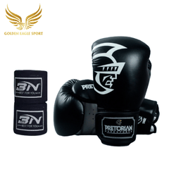 Combo Găng Boxing Pretorian + Băng Đa BN Chính Hãng