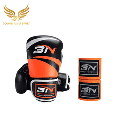 Combo Găng BN thường + băng quấn võ thuật đồng màu BN Fight có nhiều màu và size chọn lựa
