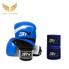 Combo Găng BN thường + băng quấn võ thuật đồng màu BN Fight có nhiều màu và size chọn lựa