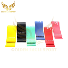 Dây Kháng Lực Mini Band, Bộ Dây Mini Band Cao Su Kháng Lực Tập Gym Chân Mông Aolikes