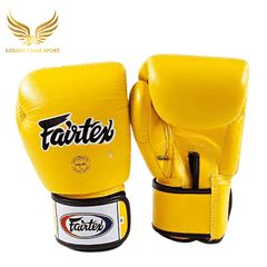 Găng Tay Boxing Fairtex BGV1 Universal Gloves - Breathable - Vàng