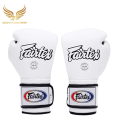 Găng Tay Boxing Fairtex BGV9 Mexican Style - HEAVY HITTER - Trắng Đen