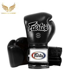 Găng Tay Boxing Fairtex BGV9 Mexican Style - HEAVY HITTER - Đen