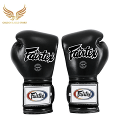 Găng Tay Boxing Fairtex BGV9 Mexican Style - HEAVY HITTER - Đen