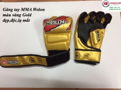 Găng tay MMA Wolon màu vàng Gold