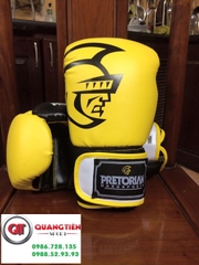 Găng tay boxing võ thuật Pretorian vàng đen chính hãng