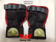 Găng tay tập tạ gym sport 2 vòng cổ tay QT22